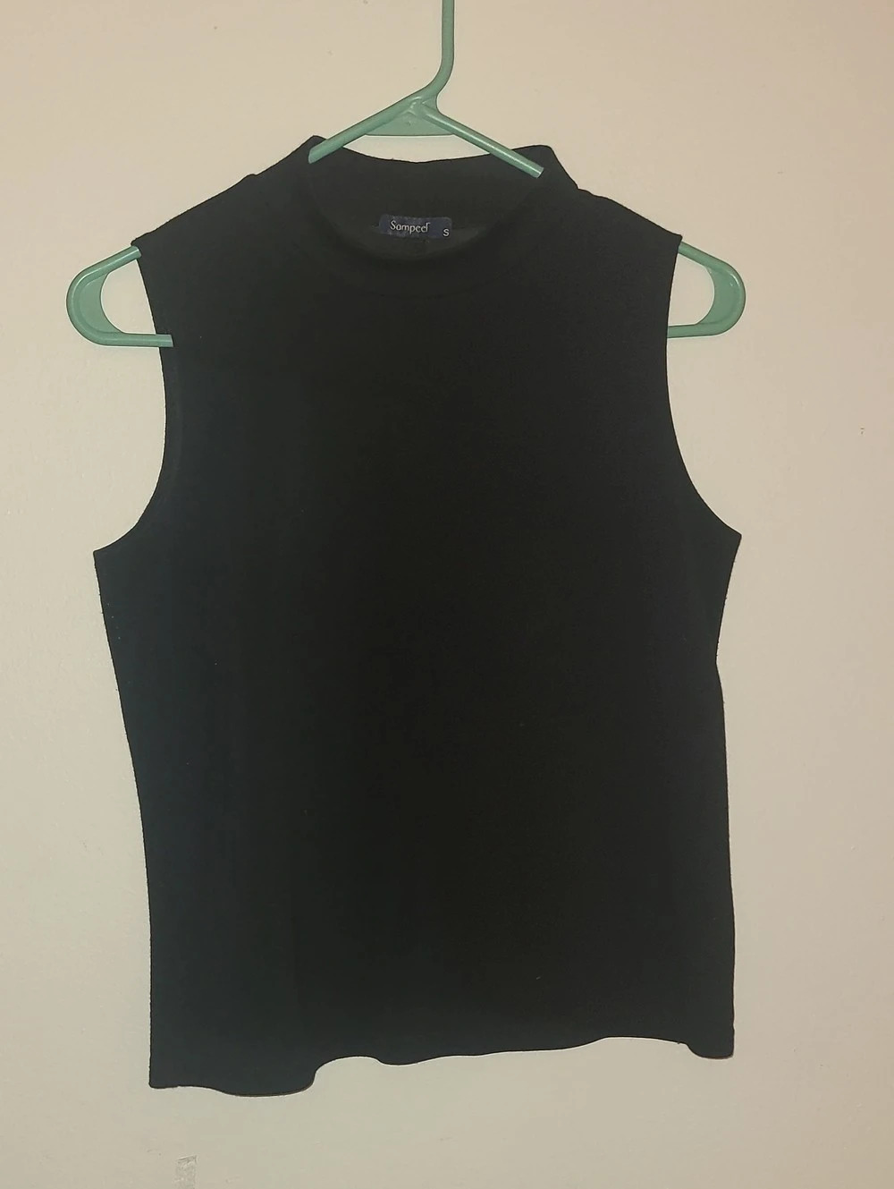 Sampedro Sleeveless Tank Top in Black Size Small Like New